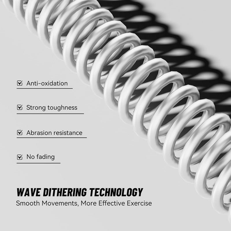 ELLAVA Cordless Ropeless Battle Ropes for Home Gym – Portable Weighted Workout Rope for HIIT, Cardio & Strength Training, Low-Impact Full Body Exercise Equipment for Men & Women - Image 3